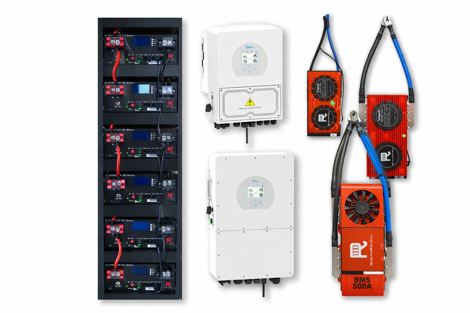 Commercial battery storage and BMS products